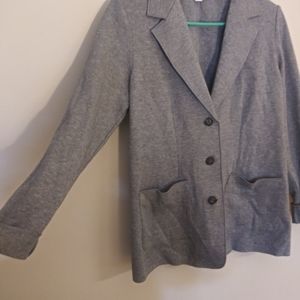J Jill blazer grey size small